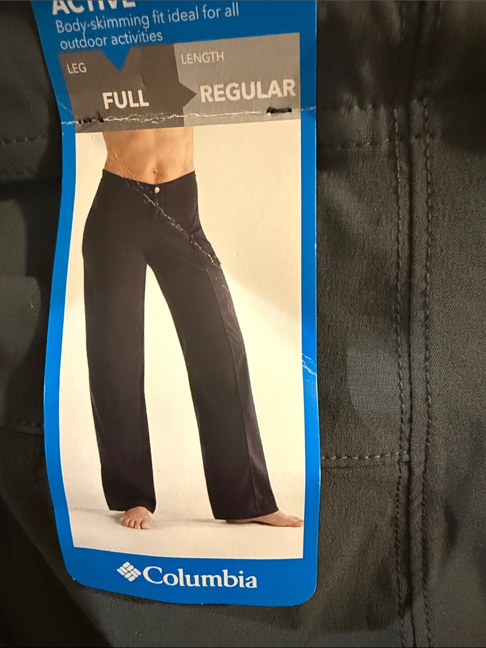 Women’s Gray Stretch Outdoor/Hiking Pants – Full Length – Regular Fit – NWT